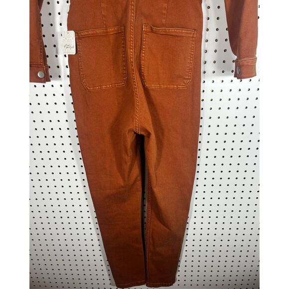 Free People denim jumpsuit size S - Picture 4 of 14